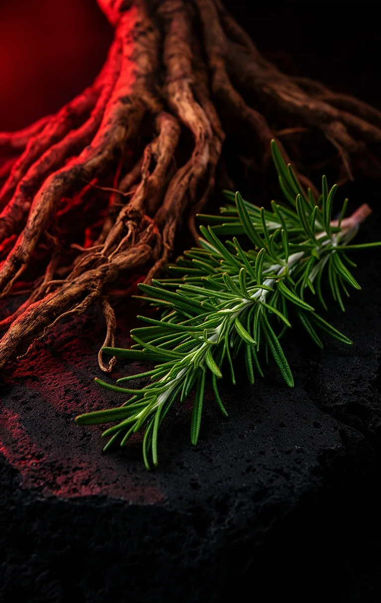 Raíces tradicionales y hierbas para la vitalidad