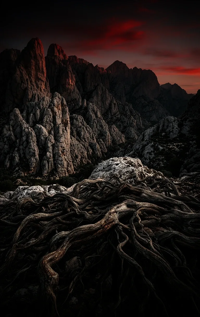 Paisaje de las sierras de Murcia